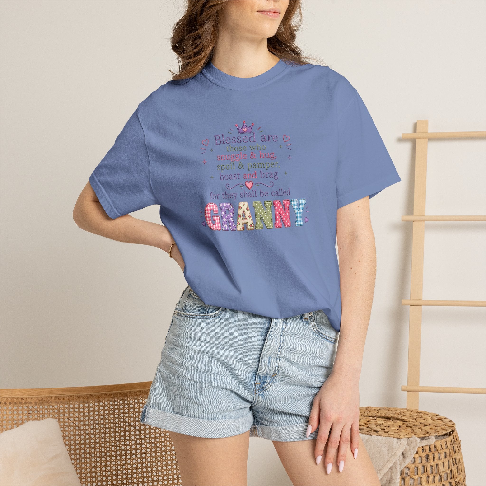 Granny Blessing T-Shirt — "Blessed are those who ... shall be called Granny" Gift Tee