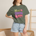 T‑Shirt — "Moms Overload Mini-Hugs" Cute Colorful Graphic Tee