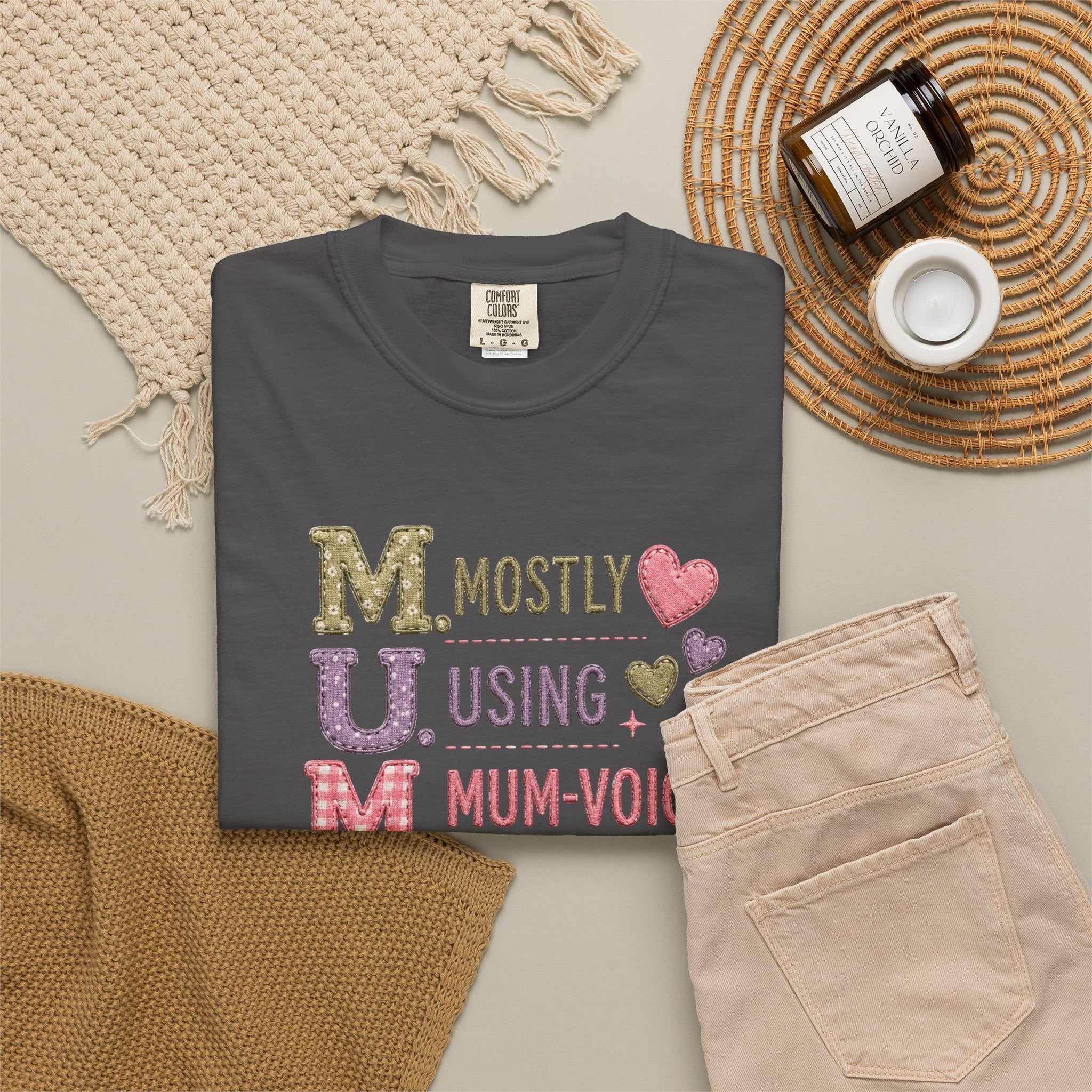 MUM Mostly Using Mum-Voice T-Shirt — Funny Mother's Day Mom Tee