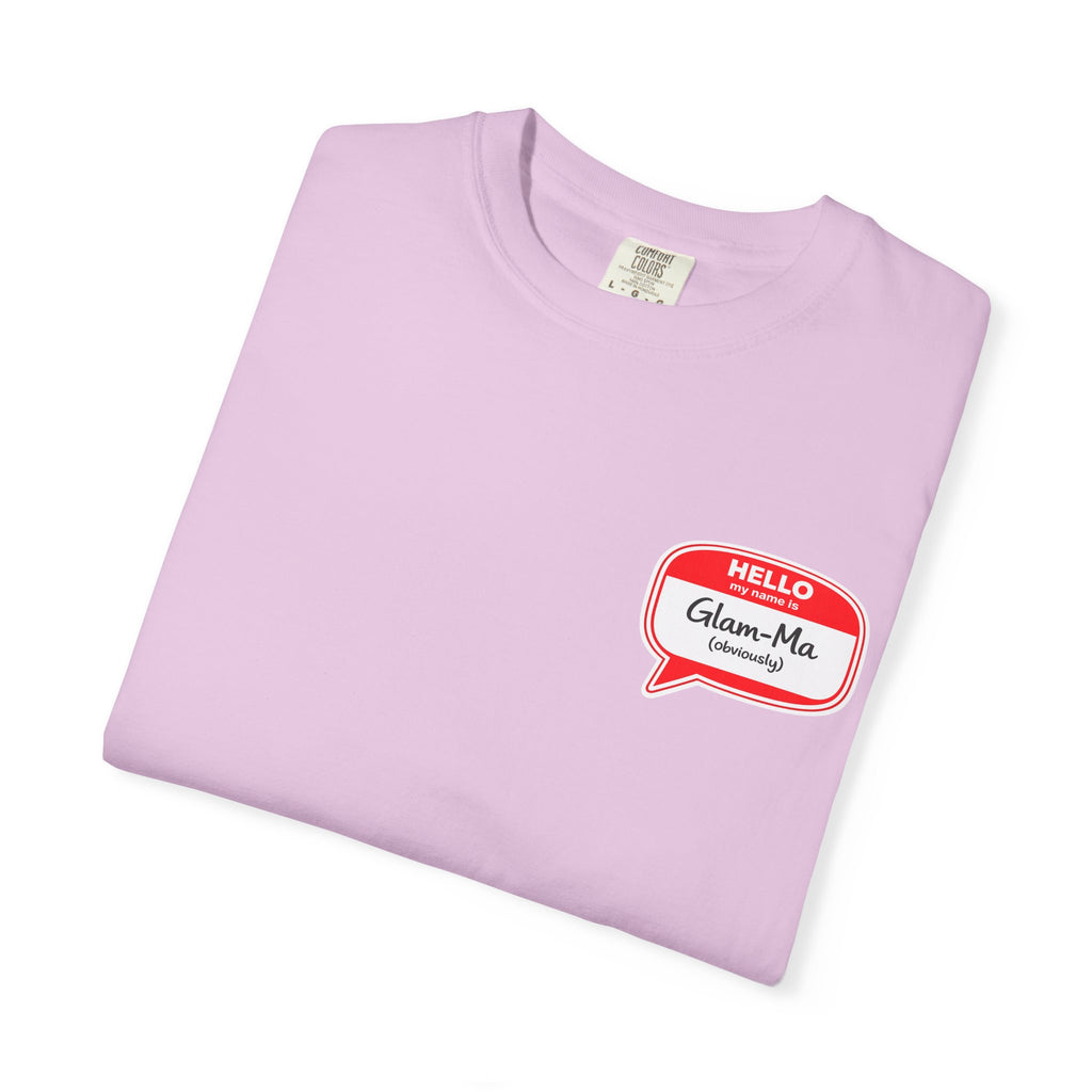 Hello, Classic Glam-Ma Badge T-Shirt