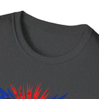 Super Grandad Union Jack/England themed Comic-Style T-Shirt