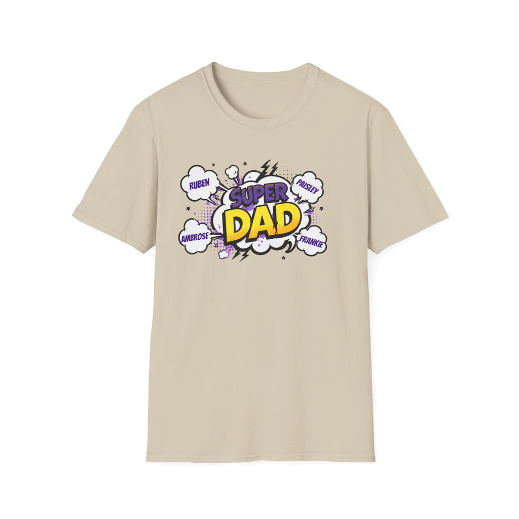 Super Dad Comic T-Shirt — Father's Day Gift Tee