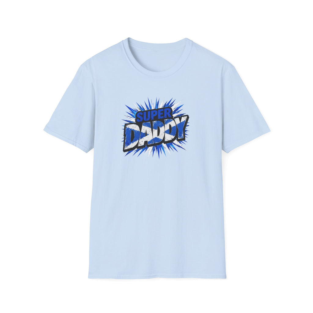 Super DADDY Scotland Flag themed T-Shirt