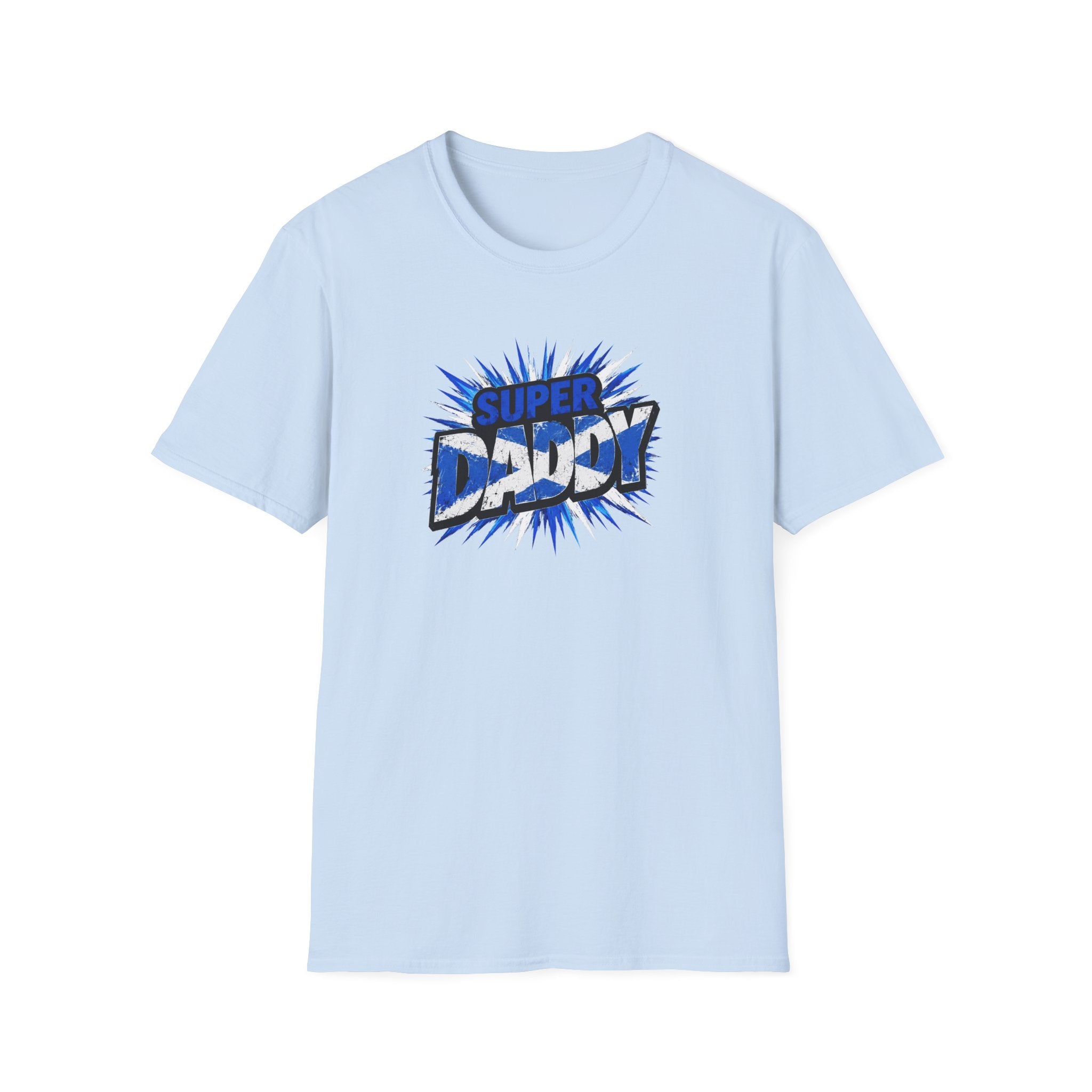 Super DADDY Scotland Flag themed T-Shirt