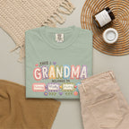 Grandma Belongs To Cute Pastel Family Names T-Shirt