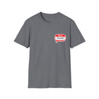 Grandad Name Badge T-Shirt — "Hello, Grandad!" Chest Logo
