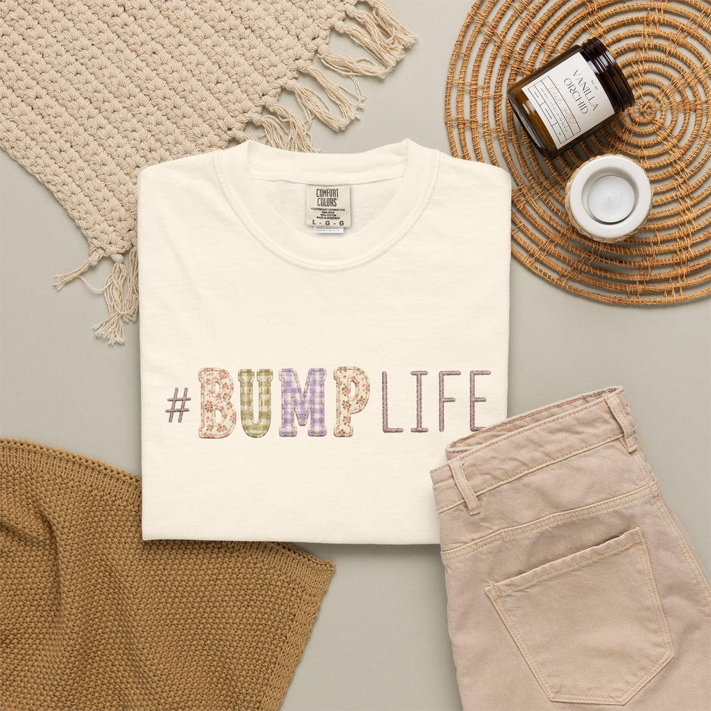 #BUMP LIFE Maternity Tee — Cute Pregnancy Shirt for Expecting Moms