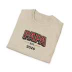 Papa Est. 2026 T-Shirt — New Dad Gift Tee