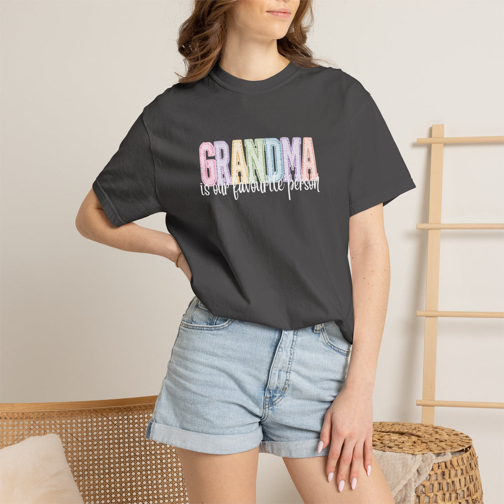 Grandma Pastel Rainbow T-Shirt — Cute Grandma Gift, Mother's Day Tee