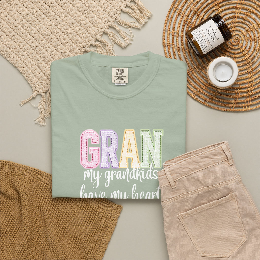 Heartfelt Gran T-Shirt for Grandparents - Perfect Gift for Mother's Day, Birthdays & Anniversaries