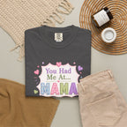 You Had Me At Mama T-Shirt — Cute Pastel Mom Graphic Tee for Mother's Day