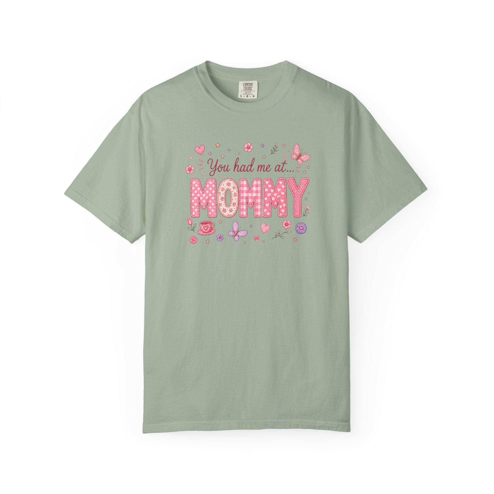 You Had Me at Mommy T-Shirt — Cute Pink Mommy Graphic Tee for New Moms & Mother's Day
