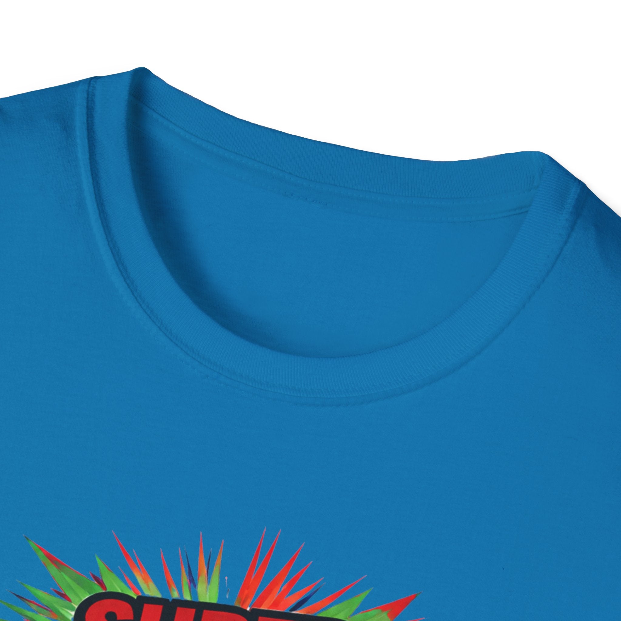 Super Dad Graphic T-Shirt — Wales Flag themed Retro Comic Father's Day Tee