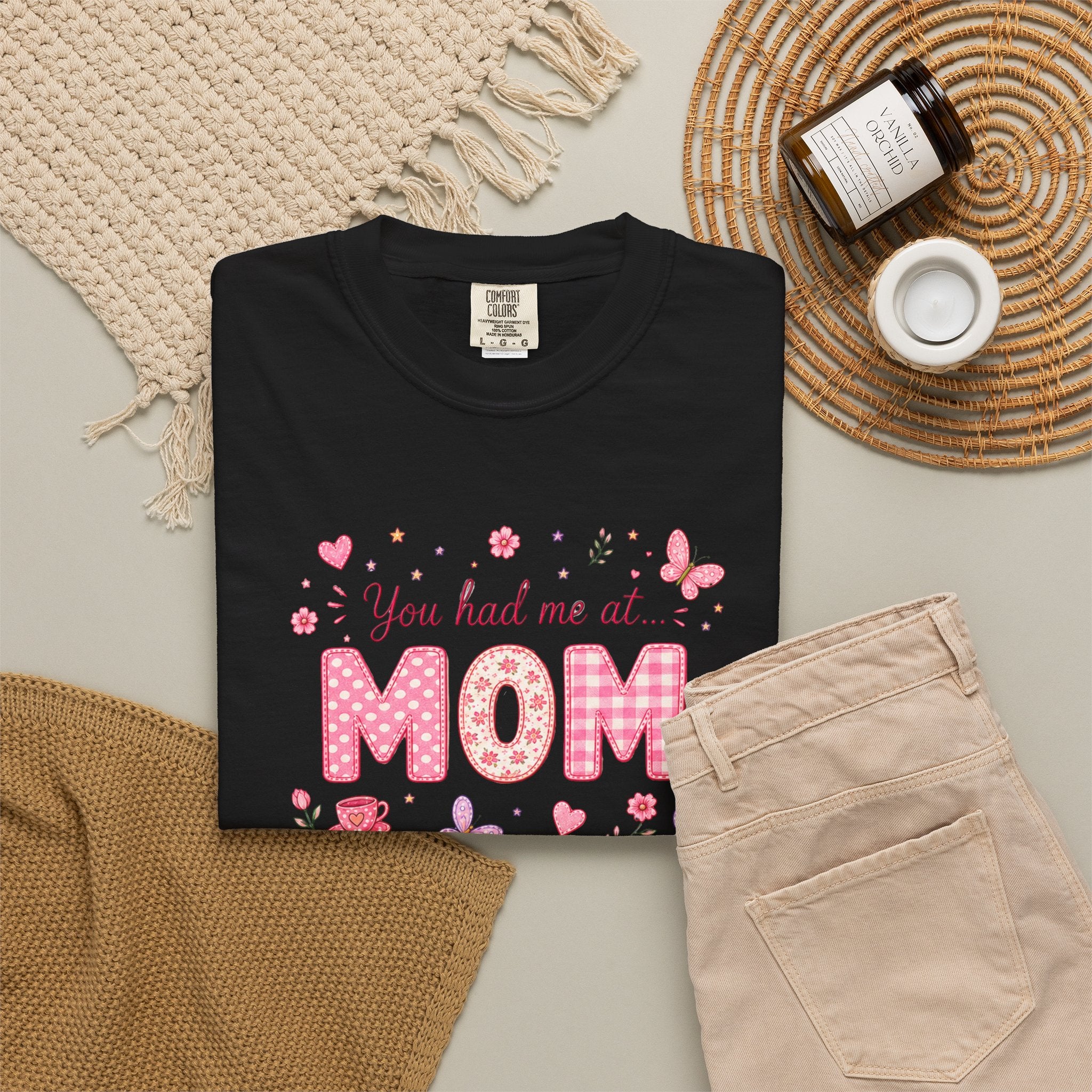You Had Me at MOM Floral T-Shirt