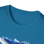Made in Scotland T-Shirt — Watercolor Saltire Flag Tee