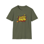 Super Papa Comic Graphic T-Shirt — Father’s Day Gift Tee