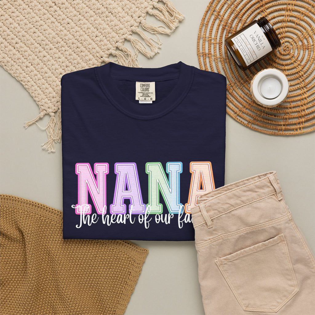 NANA The Heart of Our Family Tee