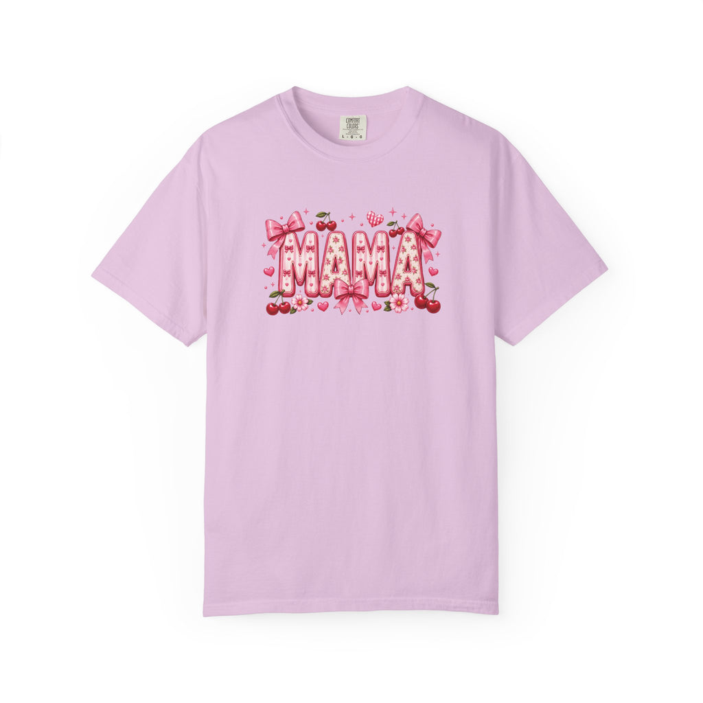 MAMA Floral Heart T-Shirt