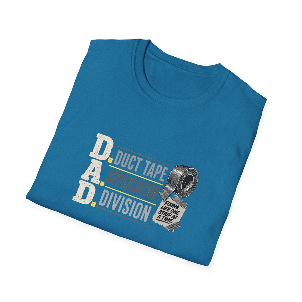 D.A.D. Duct Tape Application Division T-Shirt — Funny DIY Repair Tee
