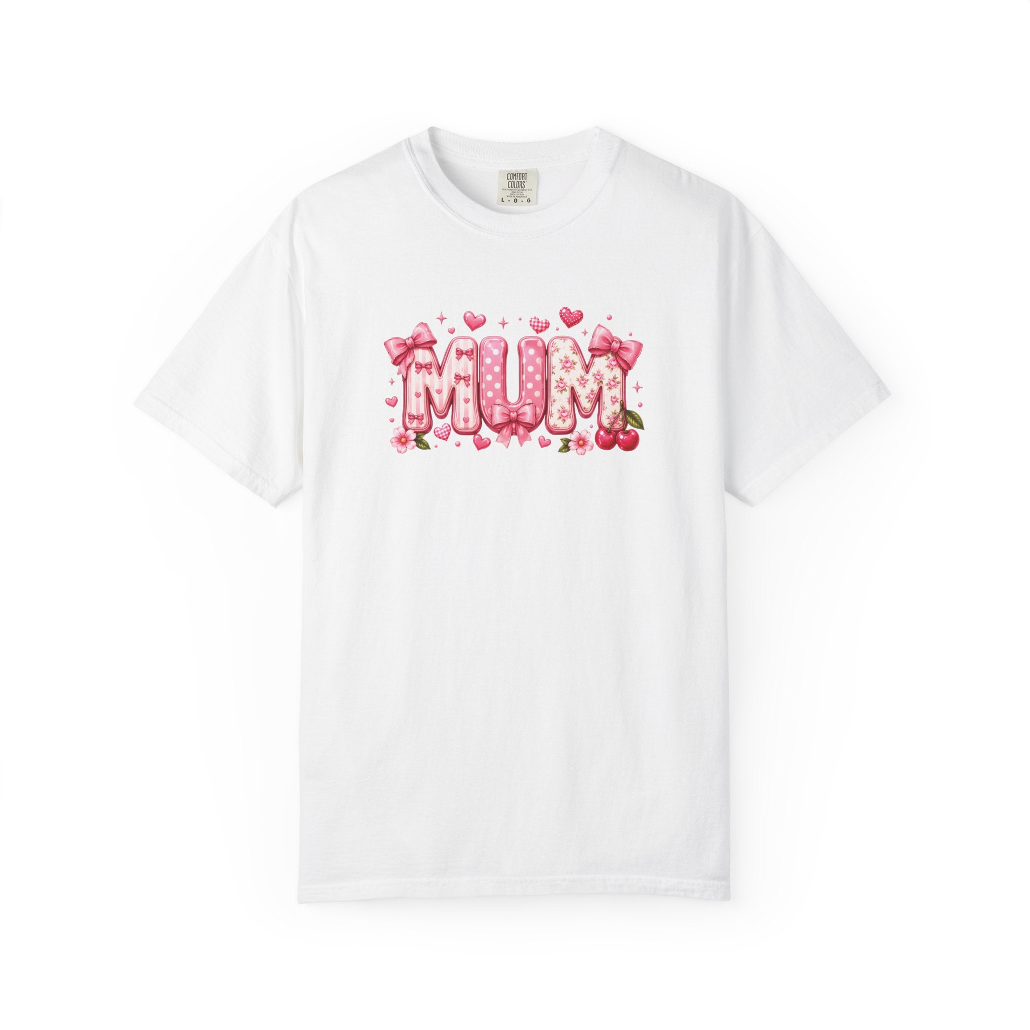 MUM Floral Heart T-Shirt