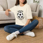 Dad's Little Football Buddy Tee -Add Name- Personalise