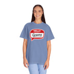Hello My Name Is Granny T-Shirt - Funny Grandma Gift, Retro Name Badge Tee