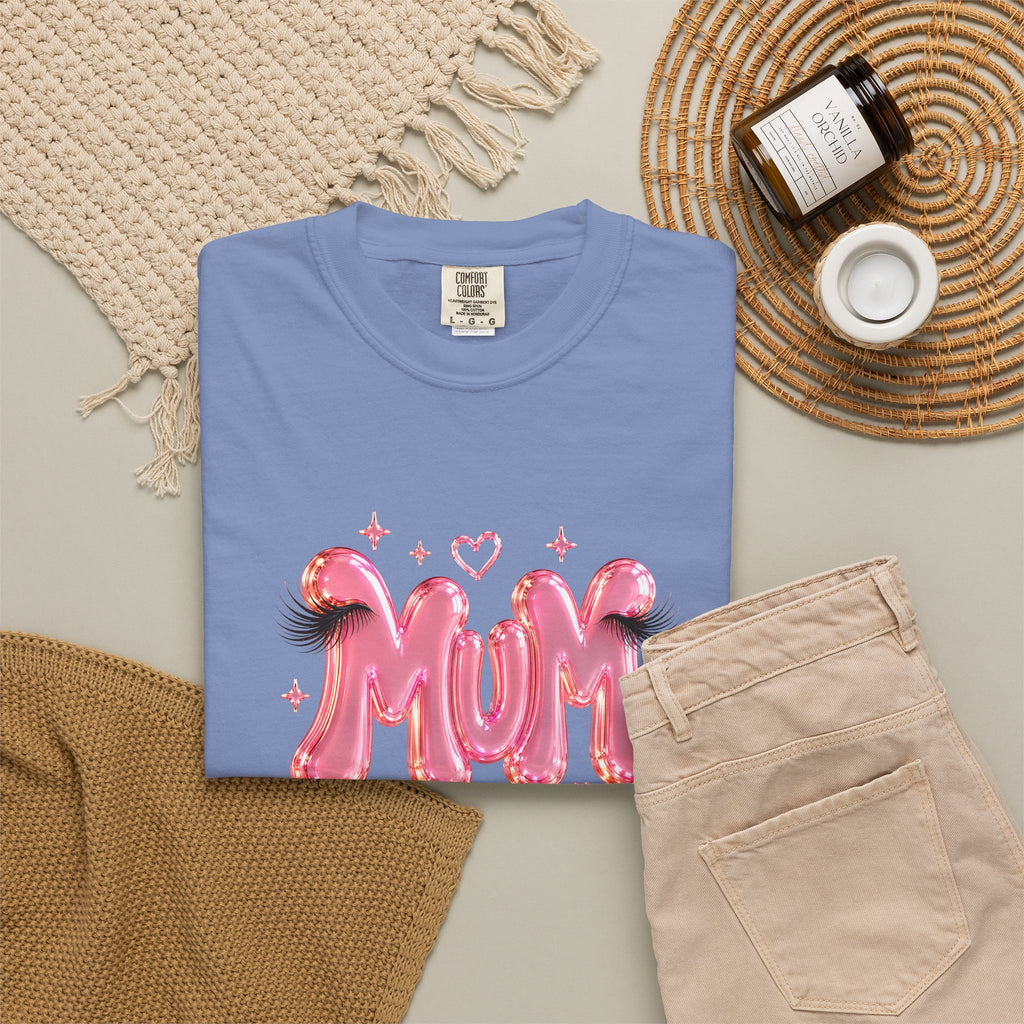 MUM Pink Balloon Eyelashes T-Shirt
