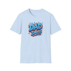 "Dad Days" Blue Graffiti Father T-Shirt