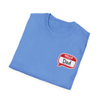 Hello Dad Speech Bubble T-Shirt — Father's Day Gift Tee