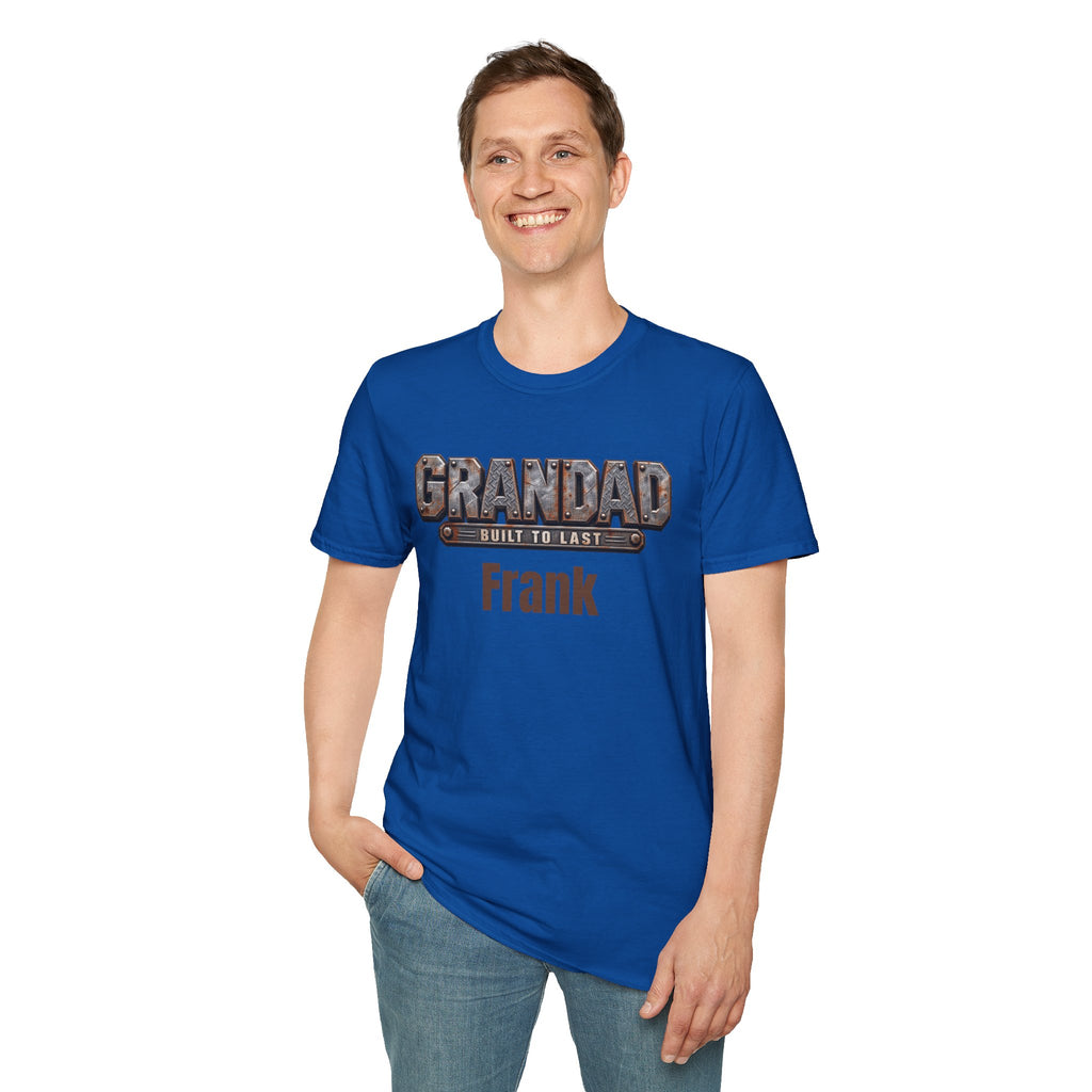 Grandad "Built to Last" T-Shirt — Personalise