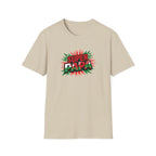 Super Papa Welsh Flag/ Wales themed Graphic T-Shirt — Father’s Day Comic-Style Dad Shirt