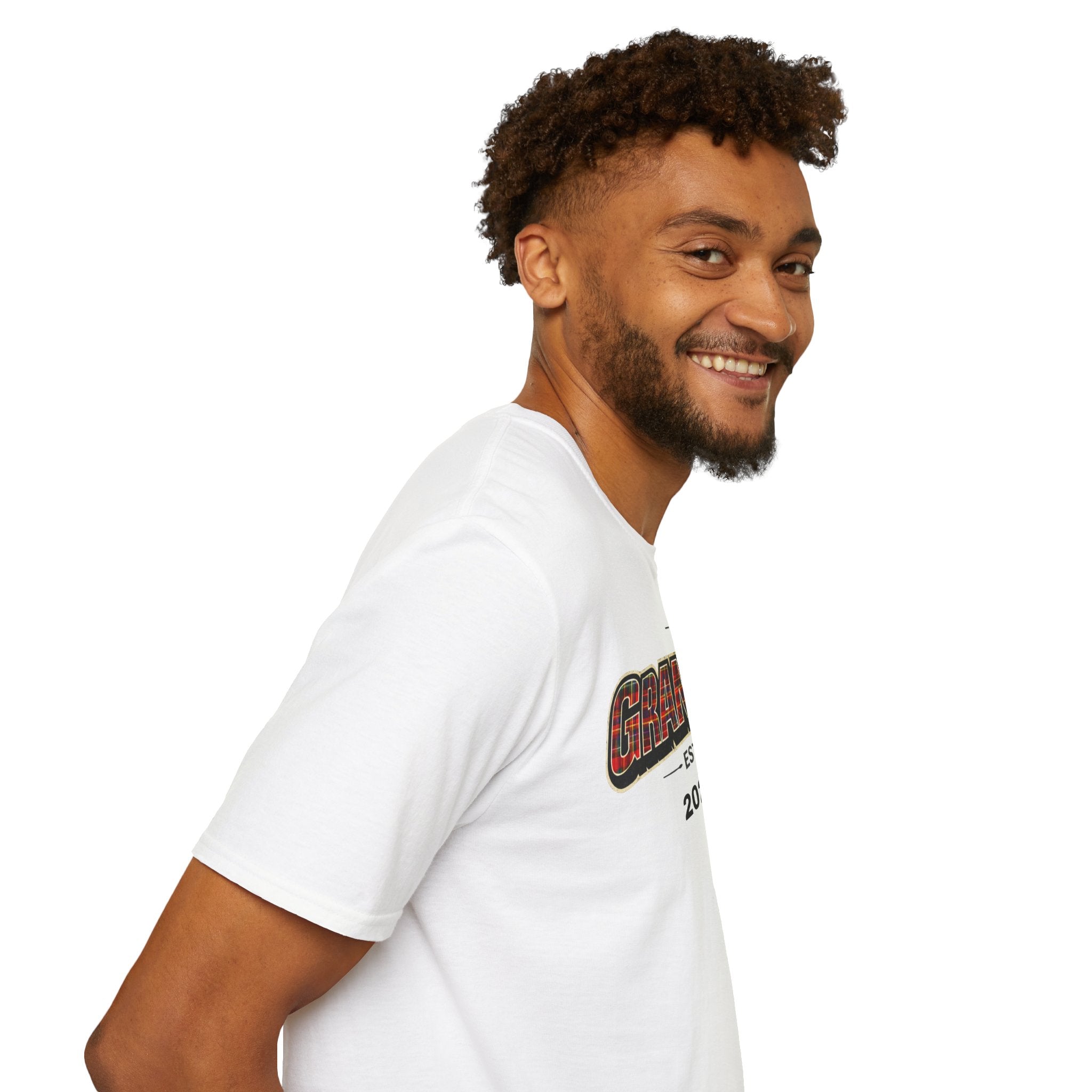 Grandad Est. 2026 T-Shirt — Plaid Grandpa Gift Tee
