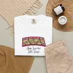 Nana Leopard Print T-Shirt — "Nana (who loves her little troops)" Grandma Gift
