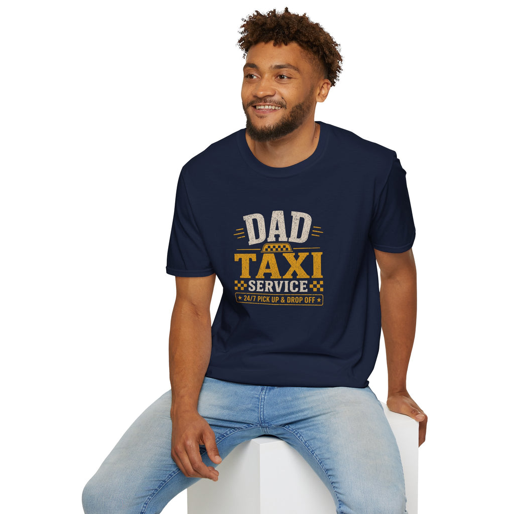 Dad Taxi Service T-Shirt — Funny Father's Day Pickup & Drop Off Tee