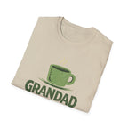 Grandad Fuel T-Shirt – Coffee Lover Grandpa Gift