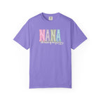 NANA Pastel Patchwork T-Shirt — "The Heart of Our Family" Gift
