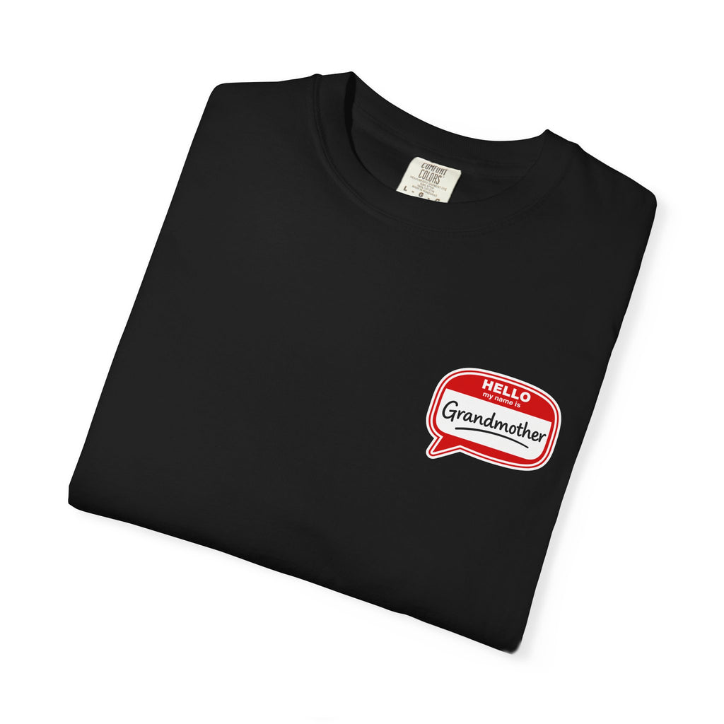 Grandmother Speech Bubble T-Shirt – Cute Grandma Gift
