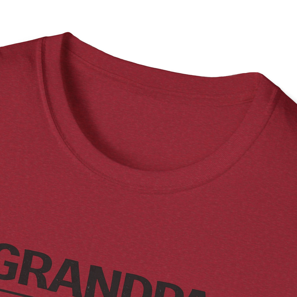 Grandpa Warning T-Shirt — "Unlimited Biscuit Access" Funny Grandpa Tee