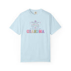 Grandma Floral Scripture T-Shirt — Blessed Are Those Who Are Pure in Heart