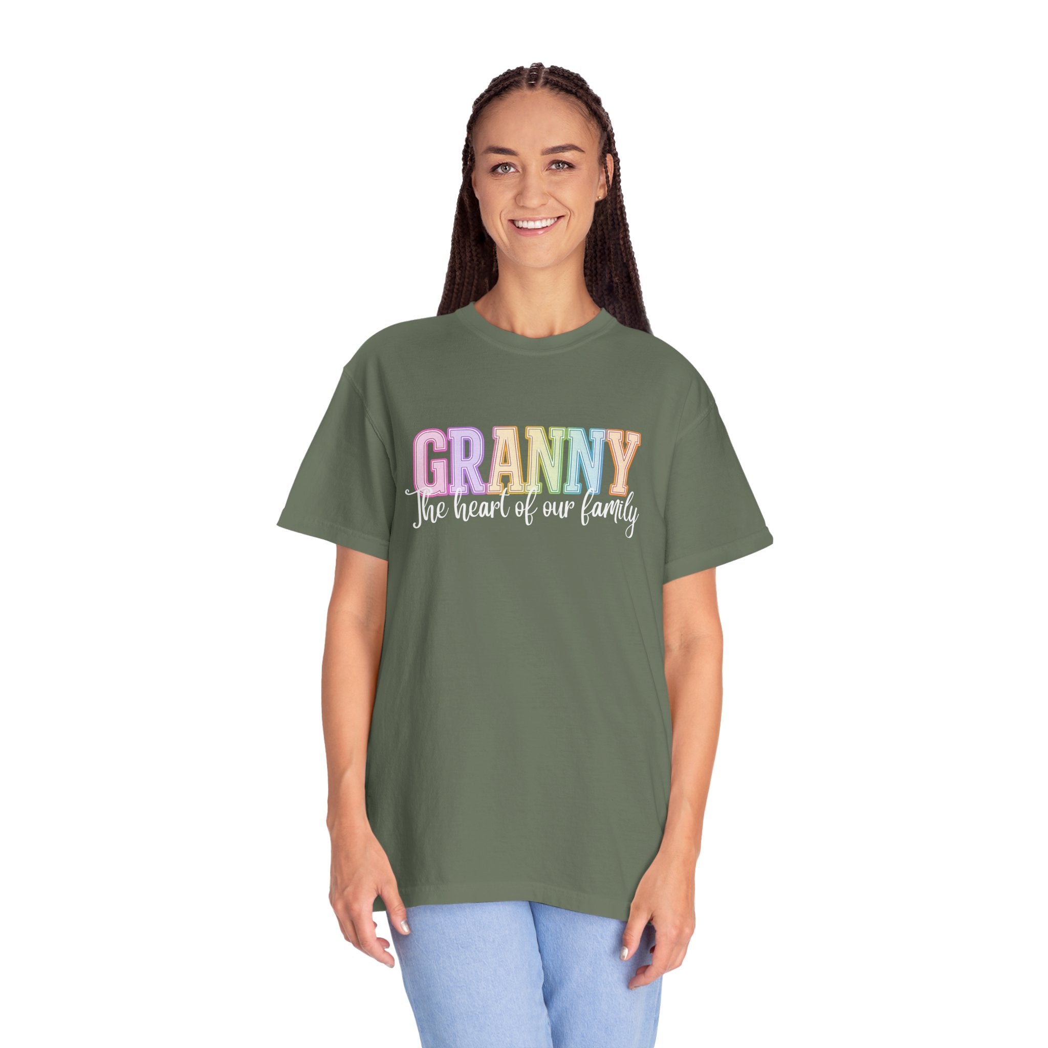 GRANNY the heart of our family Tee