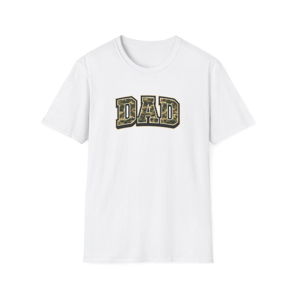 Dad Camo T‑Shirt — Military Camouflage 'DAD' Father's Day Tee