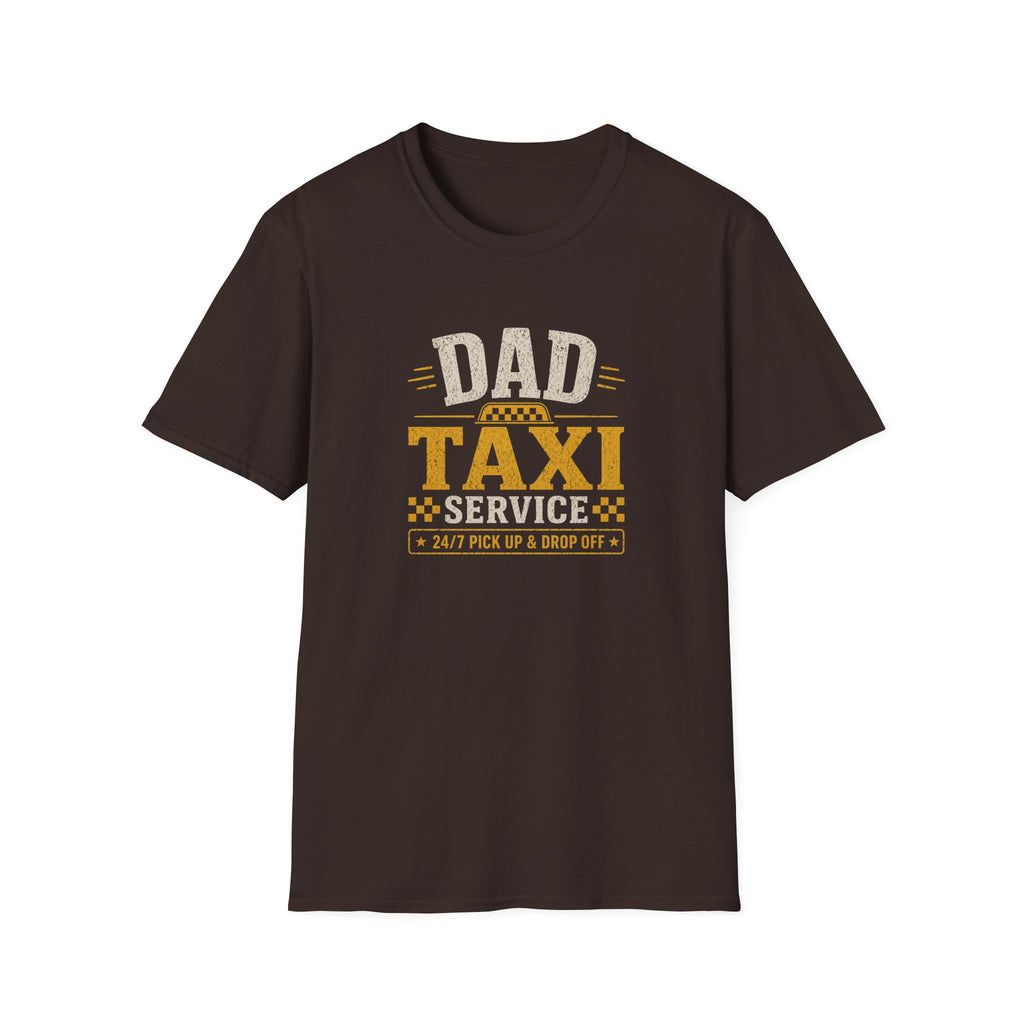 Dad Taxi Service T-Shirt — Funny Father's Day Pickup & Drop Off Tee