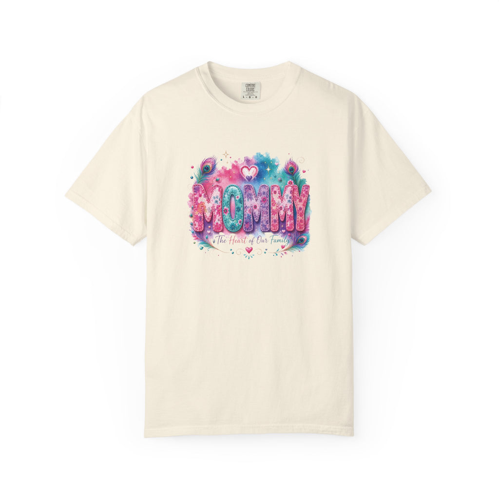 MOMMY Watercolor Floral T-Shirt