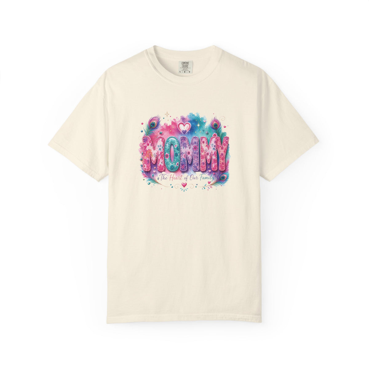 MOMMY Watercolor Floral T-Shirt