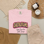 Gran Floral Graphic T-Shirt — "Gran Loves Her Little Troops" Gift Tee