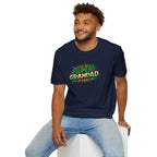 Super Grandad Ireland Flag/Irish themed T-Shirt — Retro Comic Style Gift for Grandpa (Father's Day, Birthday)