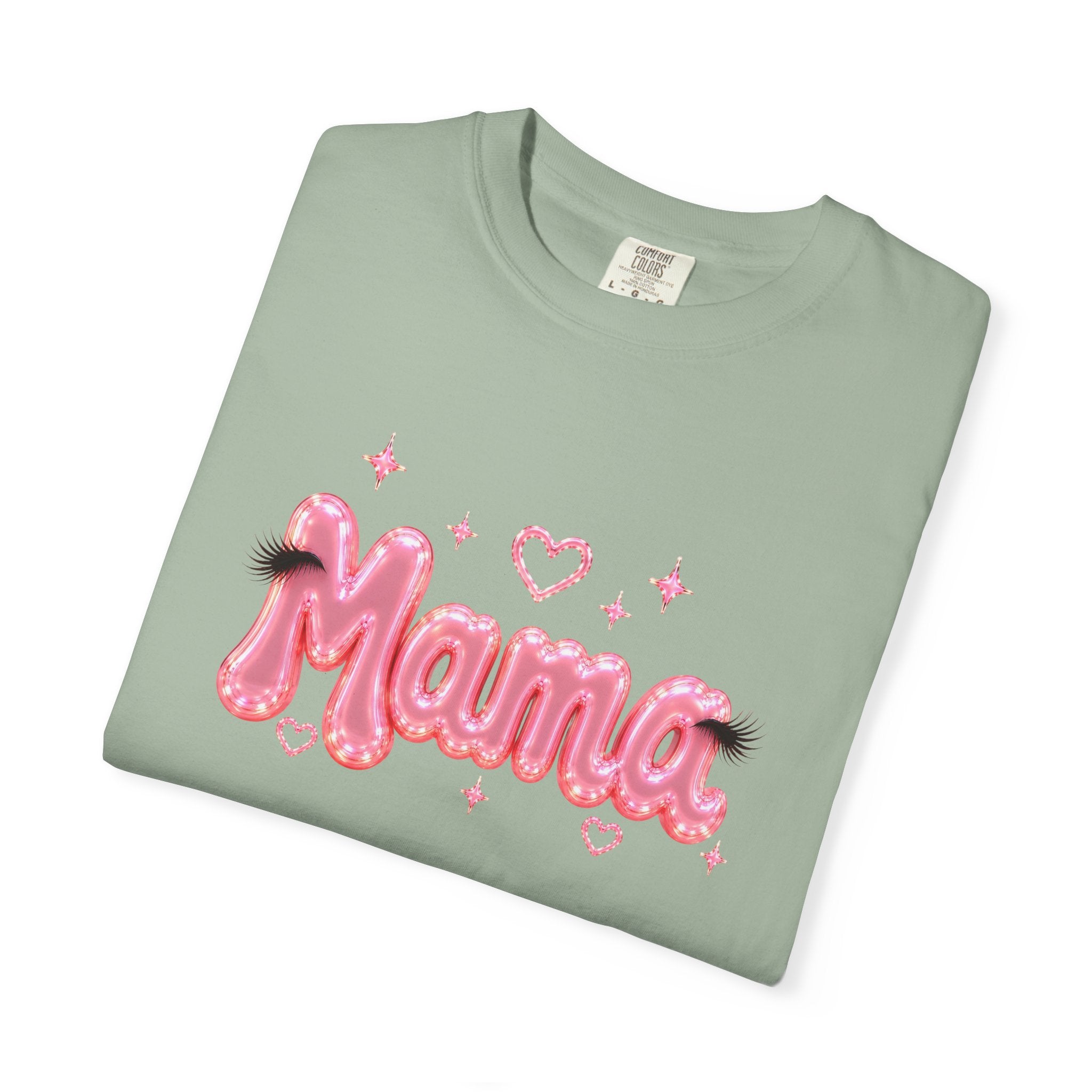 MAMA Pink Balloon Eyelashes T-Shirt