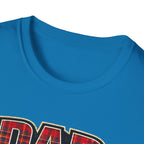 Dad Plaid Design T-Shirt — DAD Est. 2026 New Dad Gift