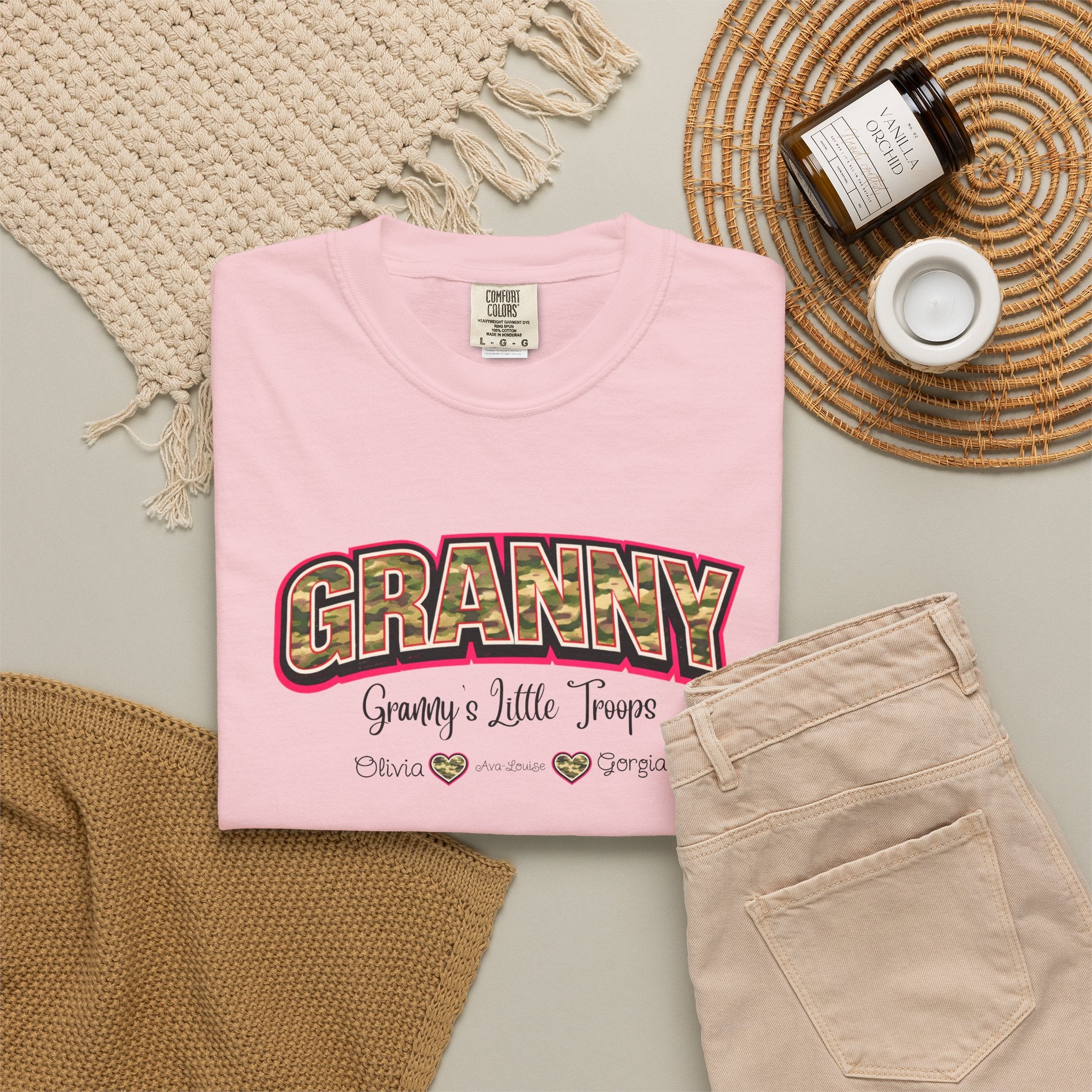 Granny Graphic T-Shirt — 'Granny & Little Trump' Retro Family Tee