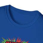 Super Dad Graphic T-Shirt — Wales Flag themed Retro Comic Father's Day Tee